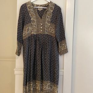 SEA NY Silk pattern dress